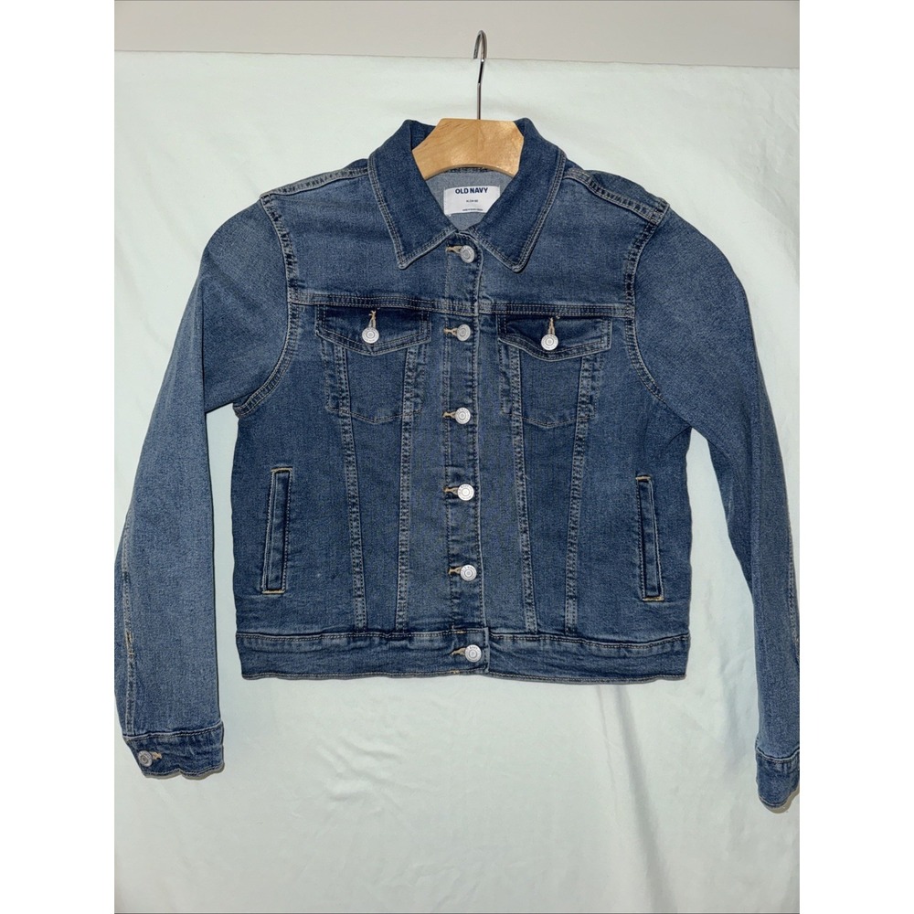 KIDS XL 14-16 DENIM TRUCKER JACKET UNISEX OLD NAVY